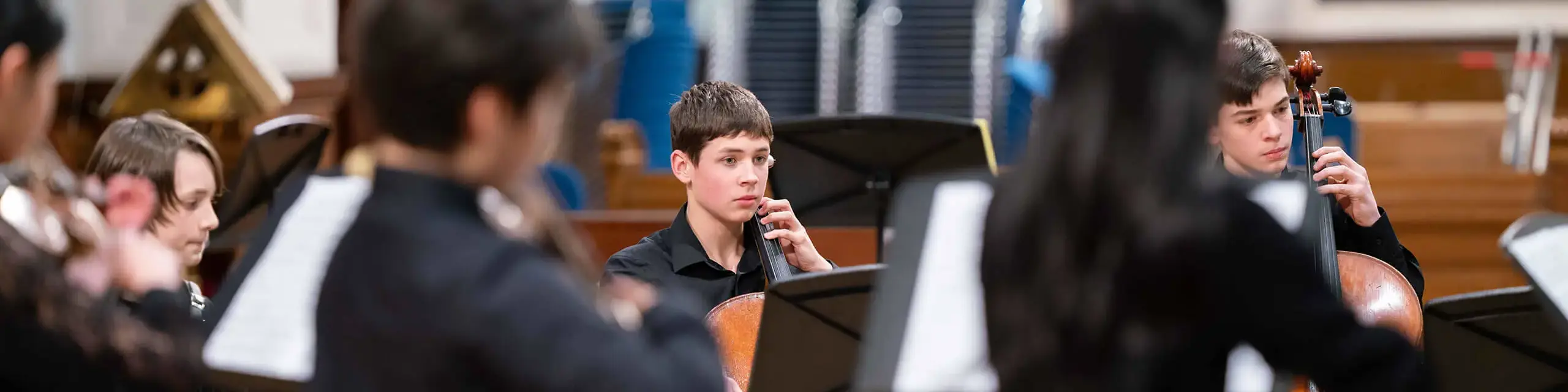 Instrumental Taster Day at St Mary's Music School