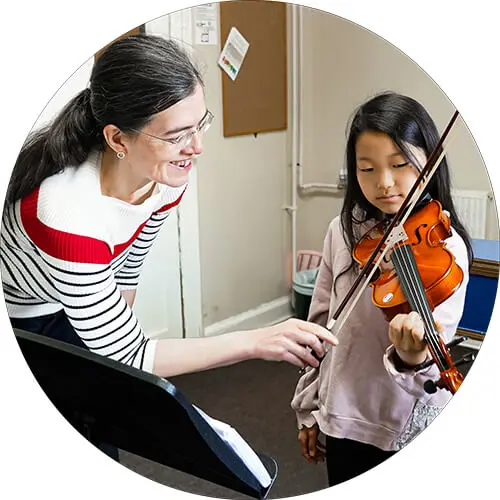 St. Mary's Music School Saturday Muisc violin lesson