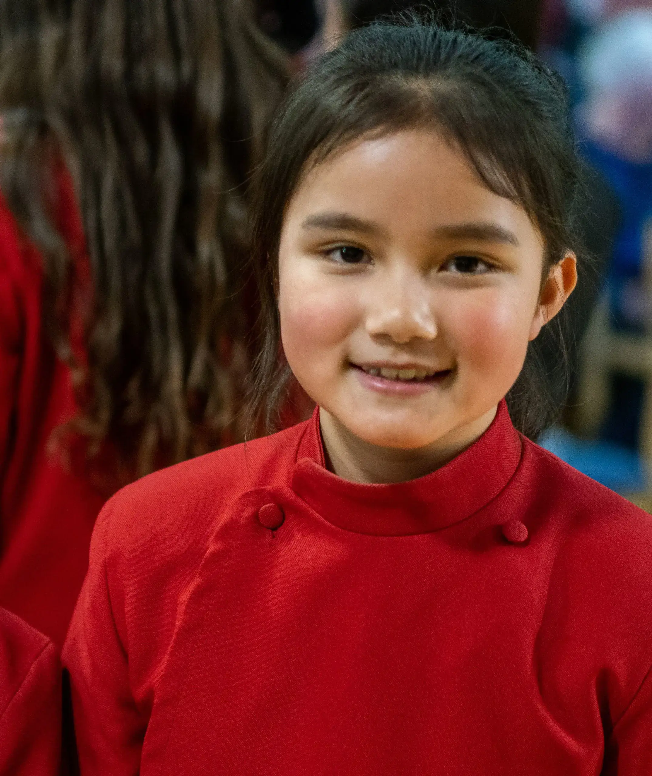 A young Chorister at St Mary's Music School